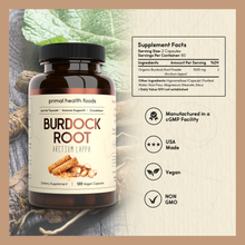 Load image into Gallery viewer, Burdock Root Capsules